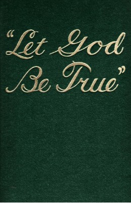 Let god be true