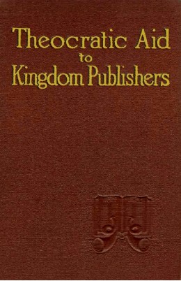 Theokratic Aid to Kingdom Publishers 1945