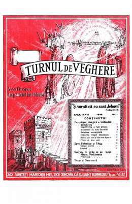 turnul de veghere 1948