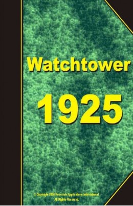 watch tower 1925, №1-24
