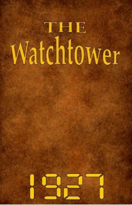 watch tower 1927, №1-24