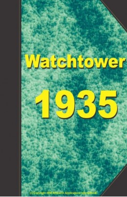 watch tower 1935, №1-24