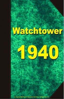 watch tower   1940, №1-24