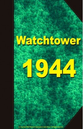 watch tower   1944, №1-24