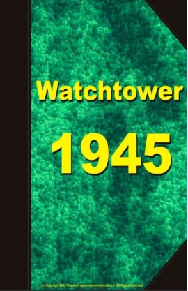 watch tower  1945, №1-24